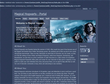 Tablet Screenshot of magical-hogwarts.org